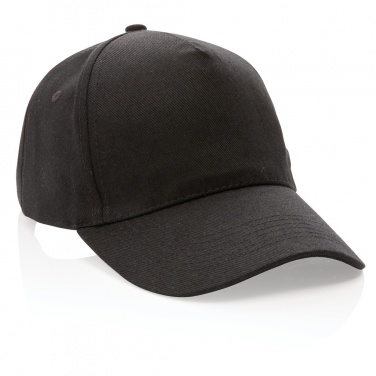 Logo trade promotional gifts picture of: Impact 5panel 280gr Recycled cotton cap with AWARE™ tracer