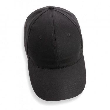 Logotrade business gift image of: Impact 6 panel 190gr Recycled cotton cap with AWARE™ tracer