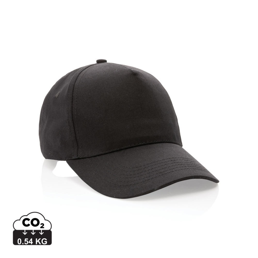 Logotrade advertising product picture of: Impact 5 panel 190gr Recycled cotton cap with AWARE™ tracer