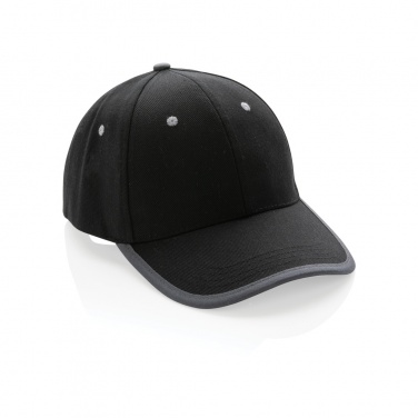 Logo trade promotional product photo of: Impact AWARE™ Brushed rcotton 6 panel contrast cap 280gr