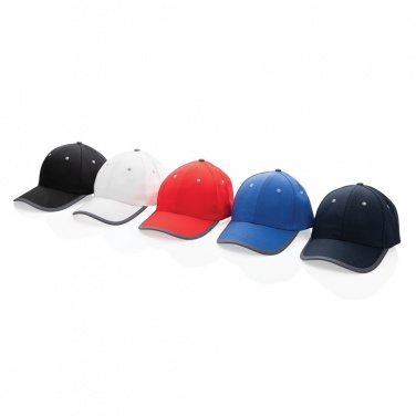 Logotrade promotional giveaway picture of: Impact AWARE™ Brushed rcotton 6 panel contrast cap 280gr