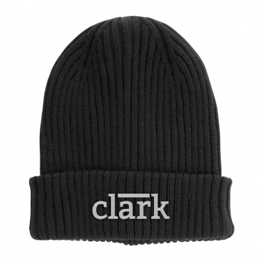 Logotrade promotional products photo of: Impact AWARE™  Polylana® double knitted beanie