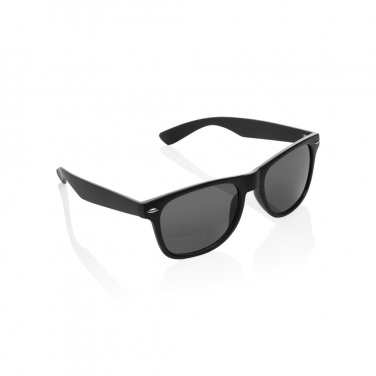 Logotrade promotional gift picture of: GRS recycled PC plastic sunglasses