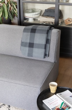 Logotrade promotional item image of: Soft plaid fleece blanket