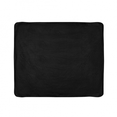 Logo trade promotional item photo of: Fleece blanket in pouch