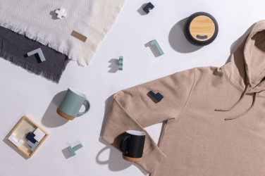 Logo trade promotional gifts picture of: Ukiyo Aware™ Polylana® woven blanket 130x150cm