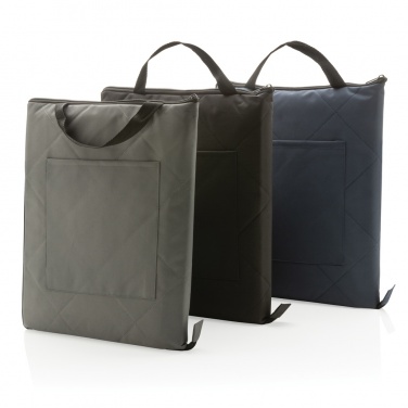 Logo trade promotional merchandise picture of: Impact Aware™ RPET foldable quilted picnic blanket