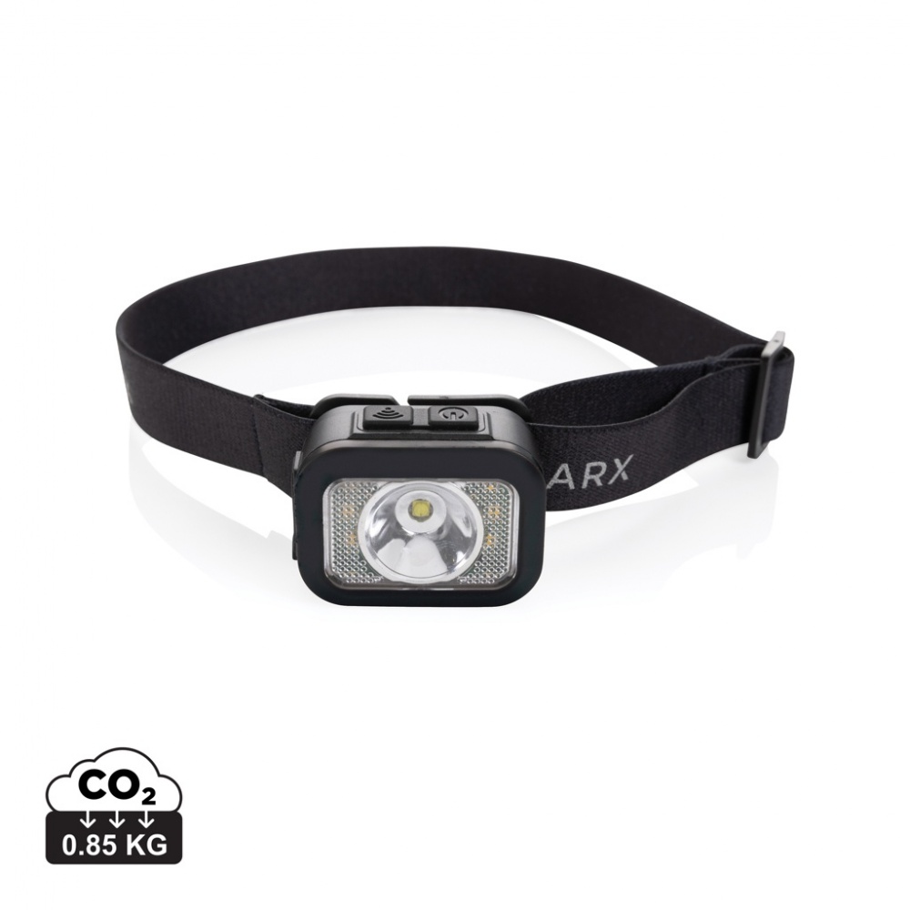 Logotrade promotional item picture of: Gear X RCS rPlastic heavy duty head torch
