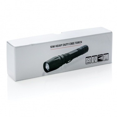 Logo trade promotional item photo of: Torch 10W Heavy duty CREE
