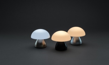 Logo trade promotional giveaways image of: Luming RCS recycled plastic USB re-chargeable table lamp