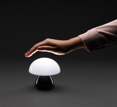Logo trade promotional items image of: Luming RCS recycled plastic USB re-chargeable table lamp