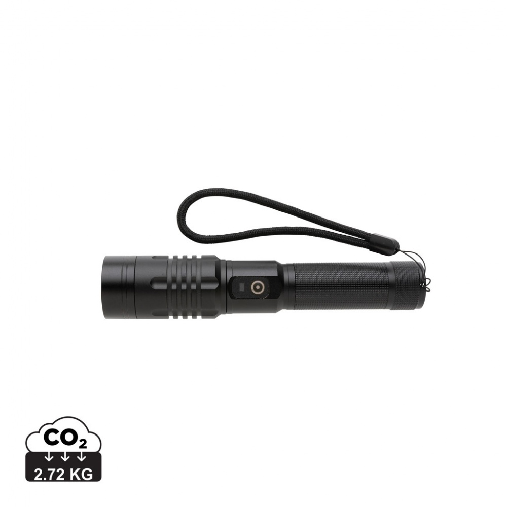 Logotrade promotional giveaway image of: Gear X USB re-chargeable torch