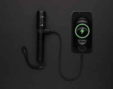 Logotrade promotional product picture of: Gear X USB re-chargeable torch