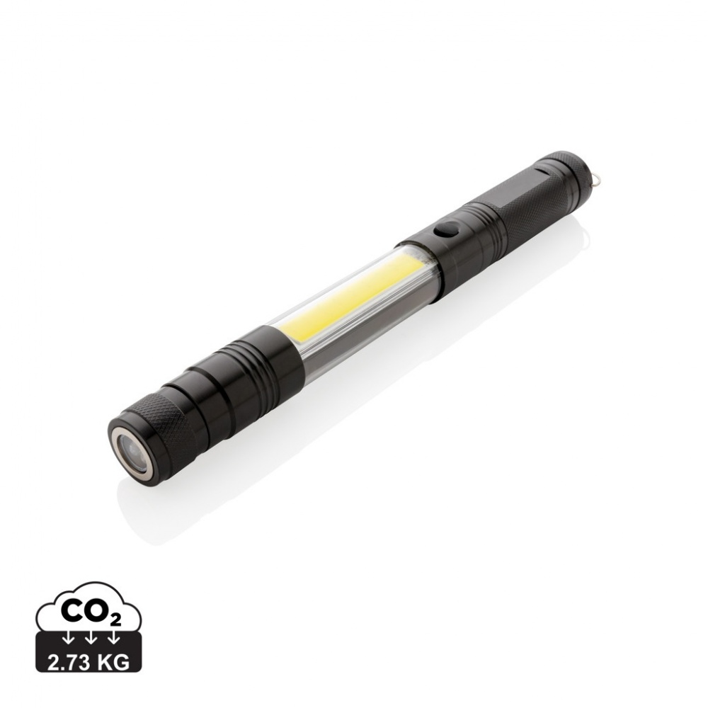 Logotrade promotional gift image of: Large telescopic light with COB