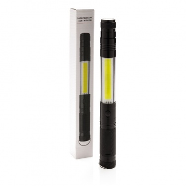 Logo trade promotional merchandise image of: Large telescopic light with COB