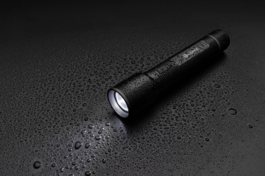 Logotrade promotional products photo of: Gear X RCS recycled aluminum USB-rechargeable torch large