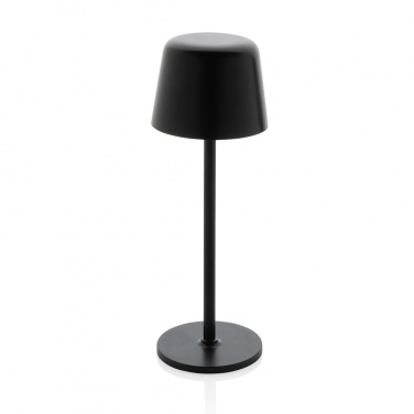 Logotrade corporate gift image of: Zenic RCS recycled plastic USB re-chargable table lamp