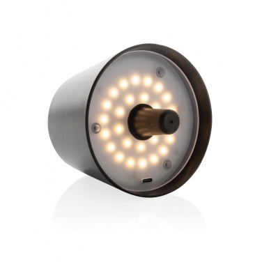 Logo trade business gifts image of: BottleGlow RCS recycled plastic bottle lamp