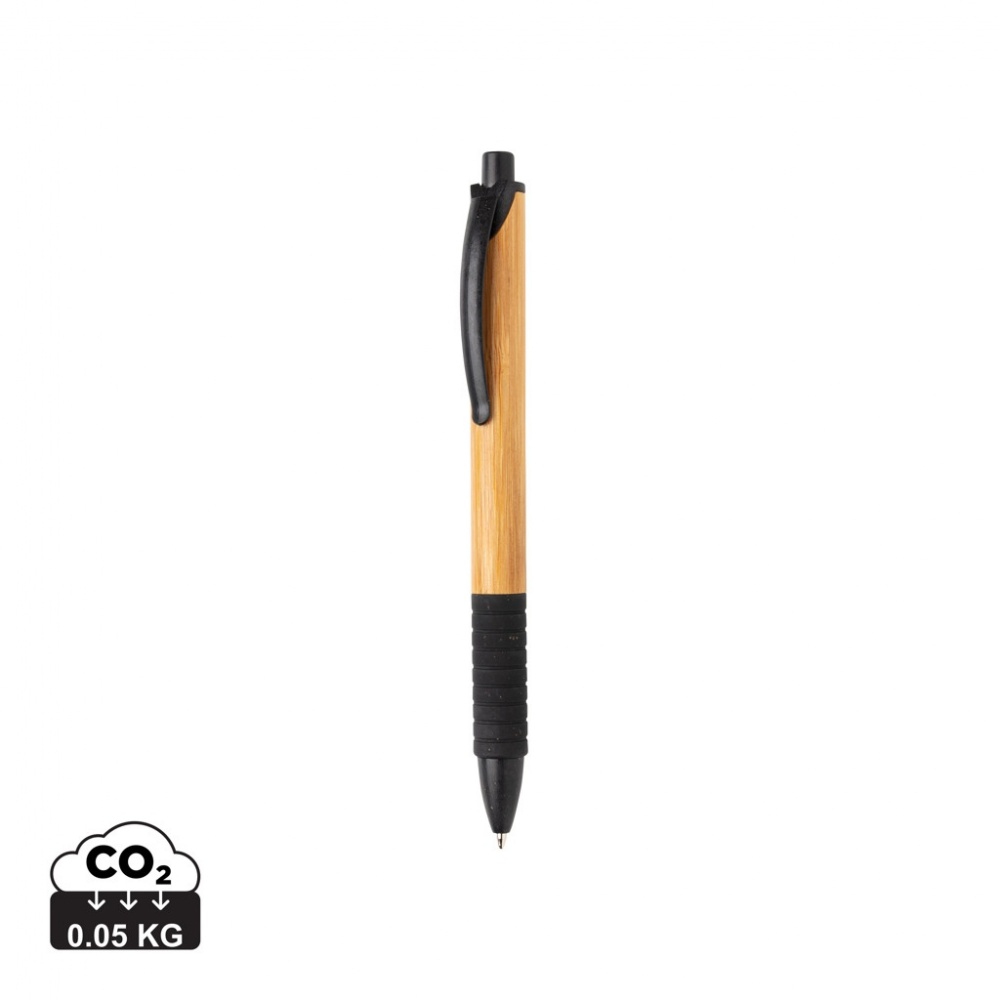 Logotrade promotional gift image of: Bamboo & wheat straw pen