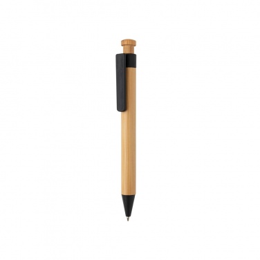 Logotrade advertising product image of: Bamboo pen with wheatstraw clip