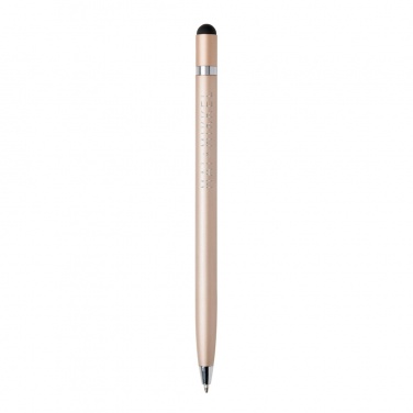 Logo trade promotional items picture of: Simplistic metal pen