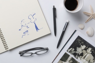 Logo trade business gifts image of: X3 black smooth touch pen