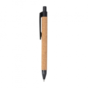 Logotrade promotional item picture of: Write wheatstraw and cork pen