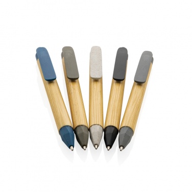 Logo trade promotional products picture of: Write responsible recycled paper barrel pen