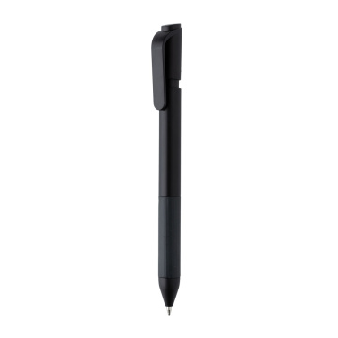 Logotrade promotional item image of: TwistLock GRS certified recycled ABS pen