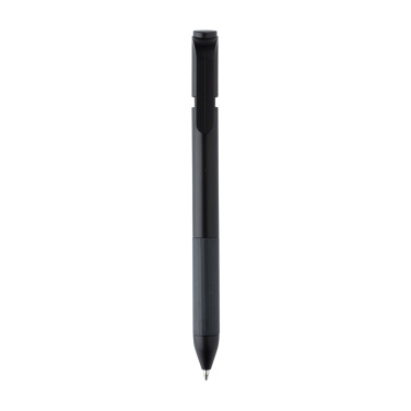 Logo trade promotional giveaways image of: TwistLock GRS certified recycled ABS pen