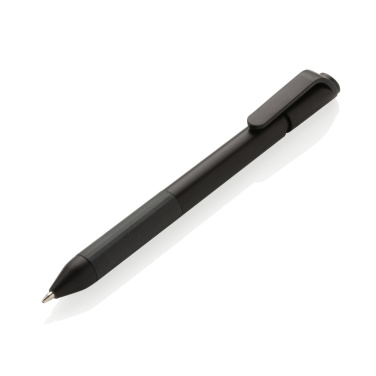 Logotrade promotional item image of: TwistLock GRS certified recycled ABS pen