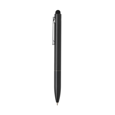 Logotrade promotional item picture of: Kymi RCS certified recycled aluminium pen with stylus