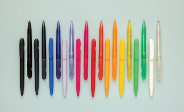 Logotrade promotional product picture of: Devin GRS certified RABS pen transparent