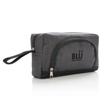 Logotrade promotional merchandise photo of: Classic two tone toiletry bag