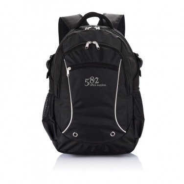 Logo trade promotional giveaway photo of: Denver laptop backpack PVC free