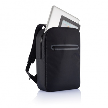 Logo trade promotional gifts image of: London laptop backpack PVC free