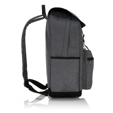 Logo trade promotional gifts image of: Laptop backpack with magnetic buckle straps