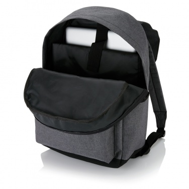 Logo trade promotional giveaways picture of: Laptop backpack with magnetic buckle straps