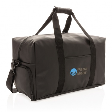 Logo trade promotional merchandise photo of: Smooth PU weekend duffle