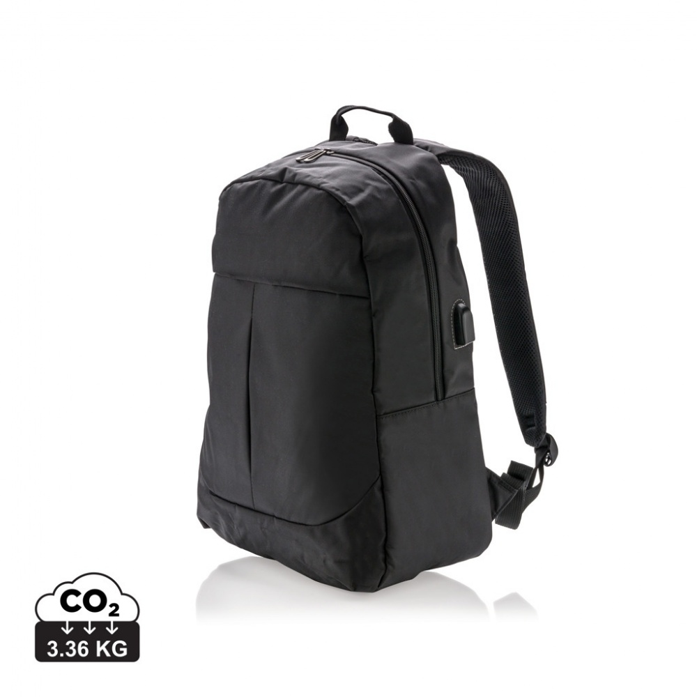 Logo trade promotional products picture of: Power USB laptop backpack
