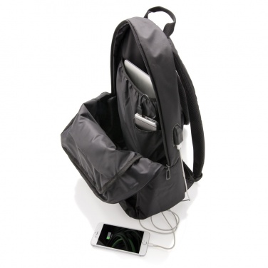 Logotrade promotional gift image of: Power USB laptop backpack