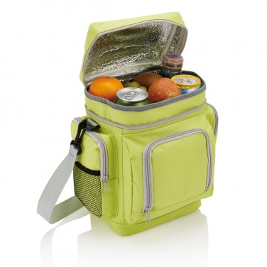 Logo trade promotional giveaways image of: Deluxe travel cooler bag