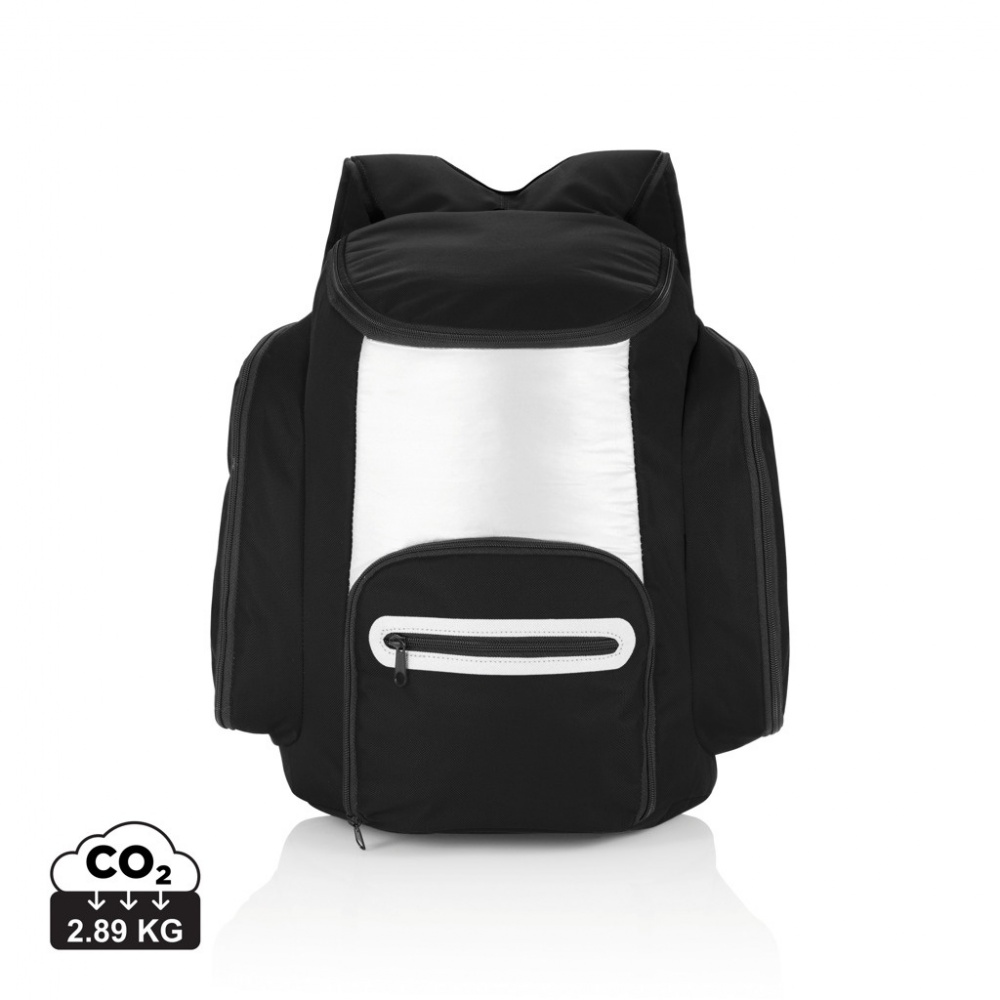 Logo trade business gifts image of: Cooler backpack