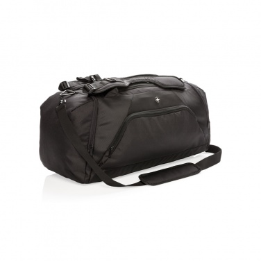 Logotrade promotional product picture of: Swiss Peak RFID sports duffel & backpack