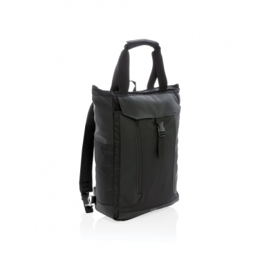 Logo trade promotional gifts picture of: Swiss Peak RFID 15" laptop totepack PVC free