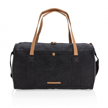 Logotrade advertising product image of: Canvas travel/weekend bag PVC free