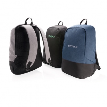 Logotrade corporate gift picture of: Standard RFID anti theft backpack PVC free