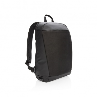 Logotrade advertising product image of: Madrid anti-theft RFID USB laptop backpack PVC free