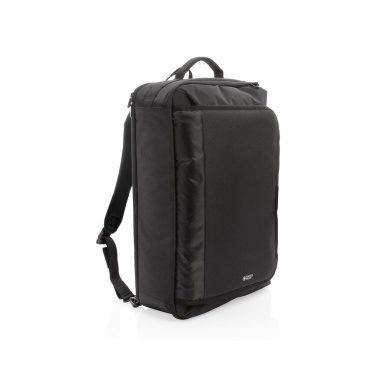 Logo trade promotional merchandise picture of: Swiss peak convertible travel backpack PVC free
