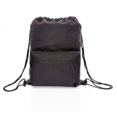 Logotrade corporate gifts photo of: AWARE™ RPET Reflective drawstring backpack